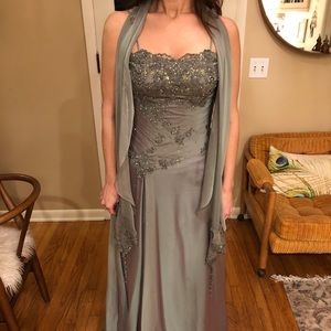 Stunning Montage by Mon Cheri dress elegant